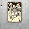 skeleton Vintage Tin Sign Home Decor Wall Decor Art Wall Mural Room Decoration Decor Retro Metal Sign Plate Bar Posters