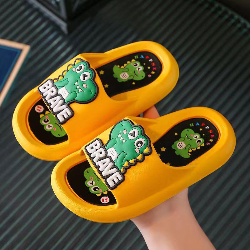 Summer Cartoon Kids' Slippers: Cute, Non-Slip Indoor Footwear for Boys & Girls