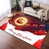 Covor mare cu imprimare HD de Crăciun, covor pentru sufragerie, dormitor, canapea, covorașe anti-alunecare, dropshipping Alfombras