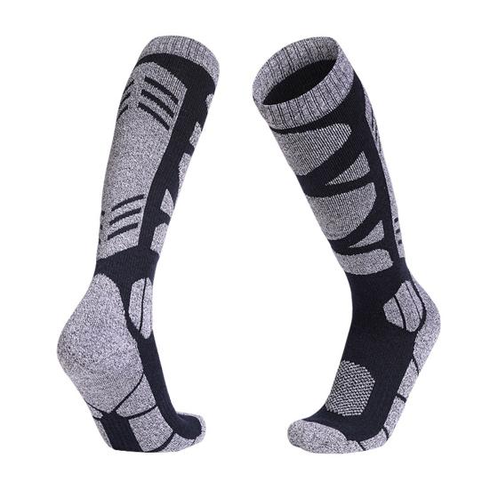 Meias térmicas de esqui para caminhada para homens e mulheres, meias longas e quentes de inverno para esportes ao ar livre, esqui, snowboard, meias de desempenho para caminhada