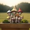 2D Acrylic Animal Garden Stake, Frog Rooster Giraffe Mushroom Yard Art Sign, Decorative Welcome Sign for Outdoor Yard Lawn Pathway