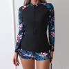 Costumi da bagno separati Tankini Set Donna Maniche lunghe Costume da bagno Sportivo Abbigliamento da spiaggia Costume da bagno due pezzi Piscina Costume da bagno da donna