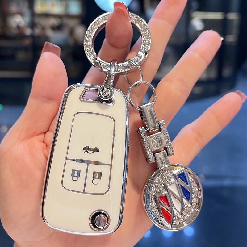 Women's Car Key Cover for Buick: Excelle, Regal, Verano, LaCrosse, Envision S