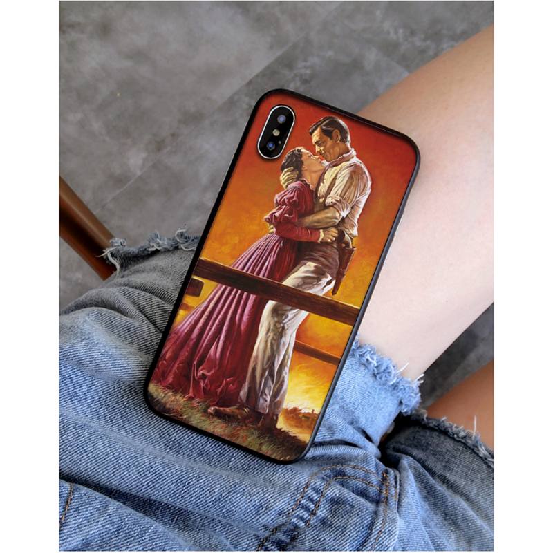 Yinuoda Gone with the Wind Movie Phone Case Cover for iPhone 11 Pro XS MAX 8 7 6 6S Plus X 5 5S SE XR SE2020