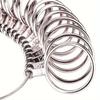 27pcs Ring Sizer Finger Sizer With Measuring Rings, Tool For Ring Making Jewelry Tool Size 1-13 With Half Size