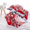 Arsenal Players pattern, automatic folding umbrella, portable and foldable design, 8 ribs, a Christmas or birthday gift.