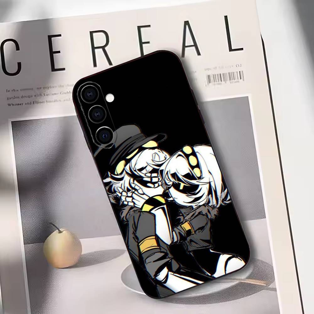 

Murder Drones Anime Phone Case For Samsung Galaxy A73,A72,A71,A70,A53,A52,A51,Others Soft Black Cover Samsung a22 5g