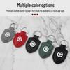 Carbon Fiber Pattern Leather Keychain for Jaguar XEL, F-Pace, F-Type, and XF