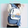 Backpack Cartoon Capybara With Breathable Nylon Material For Kids School