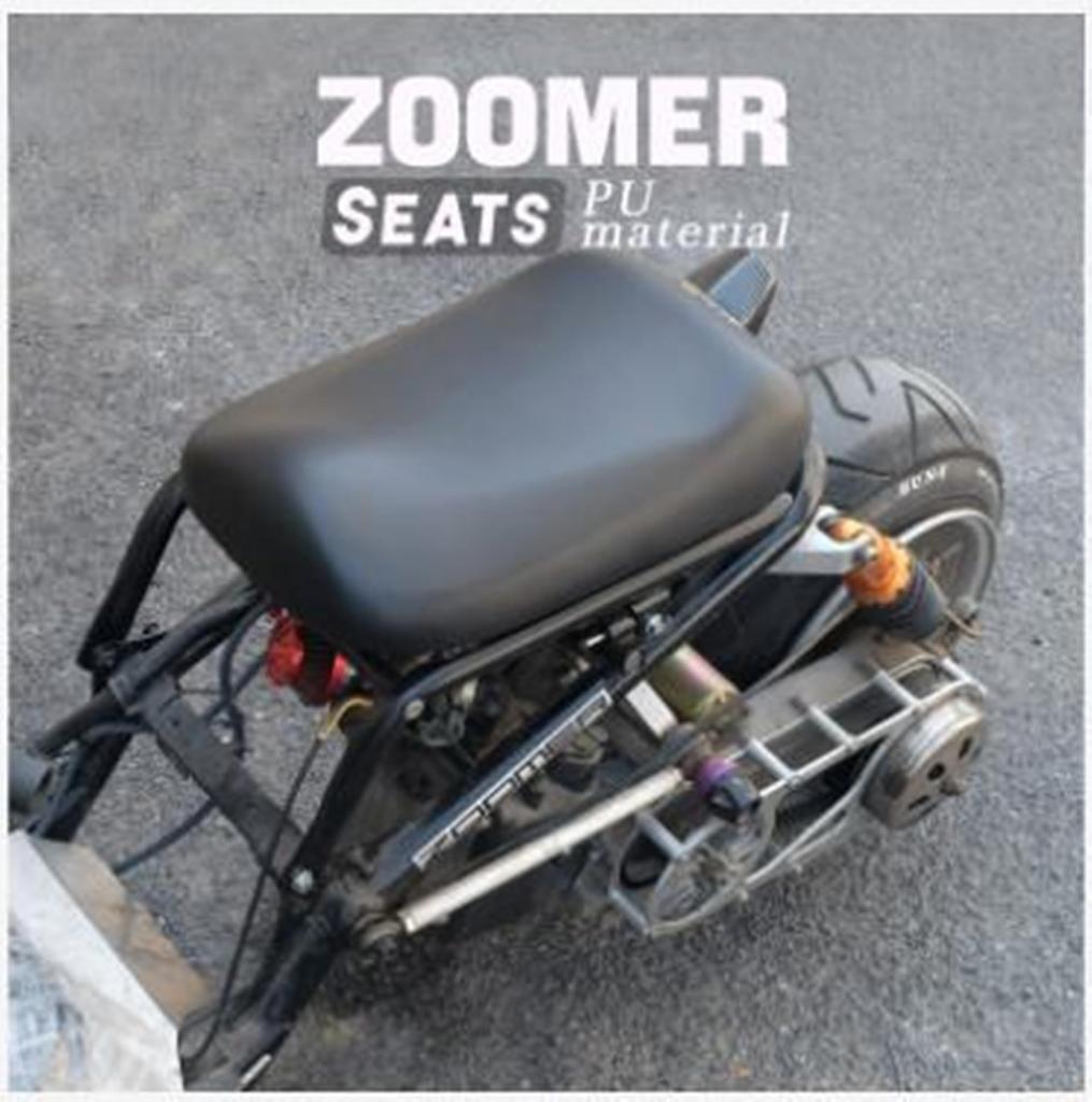 AF58 Seat Assembly for Suzuki Custom Motorcycle (Black) Zoomer,