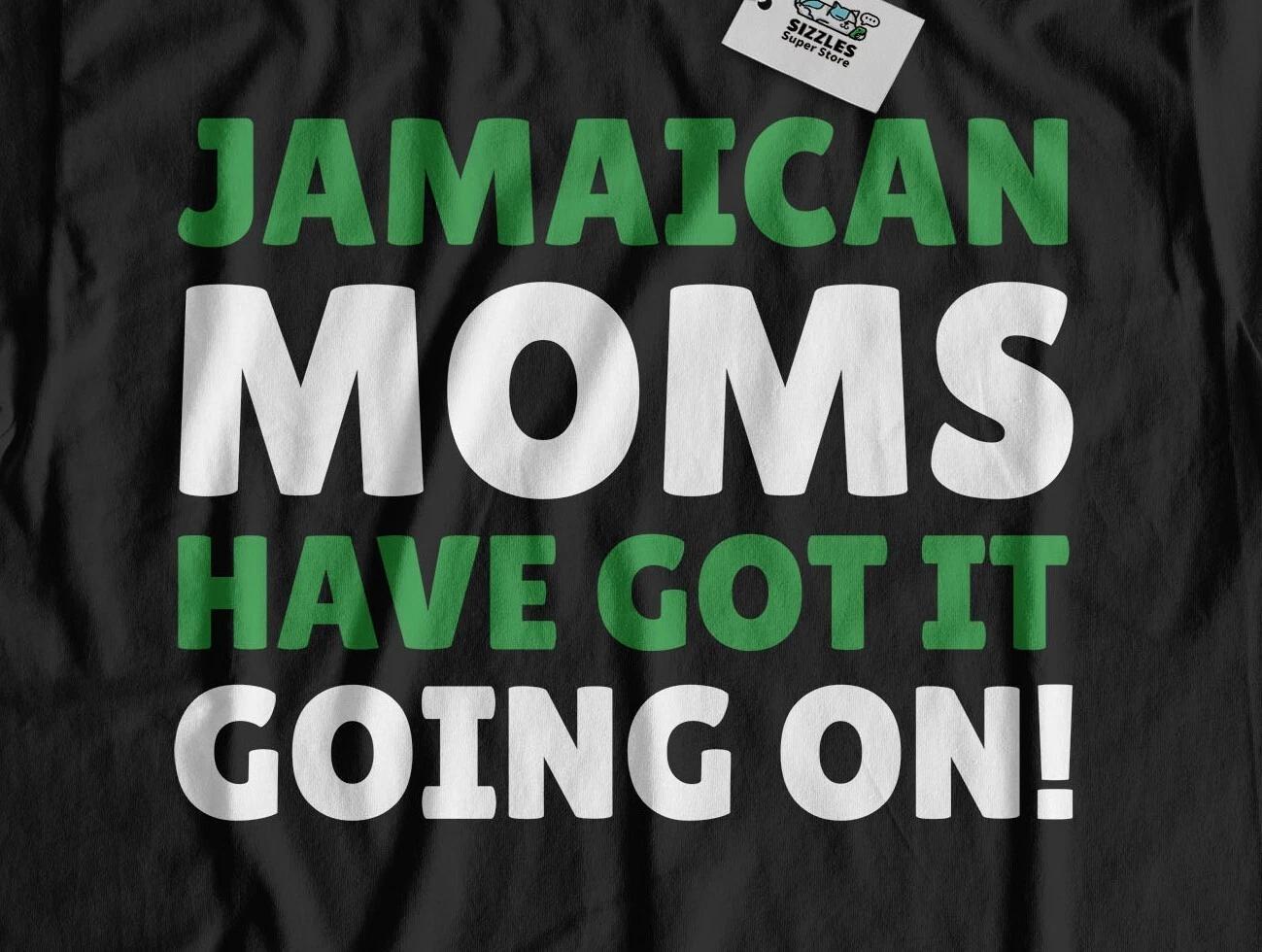 Funny Jamaican Mom T-Shirt Jamaica Mothers Day Gifts 2XL