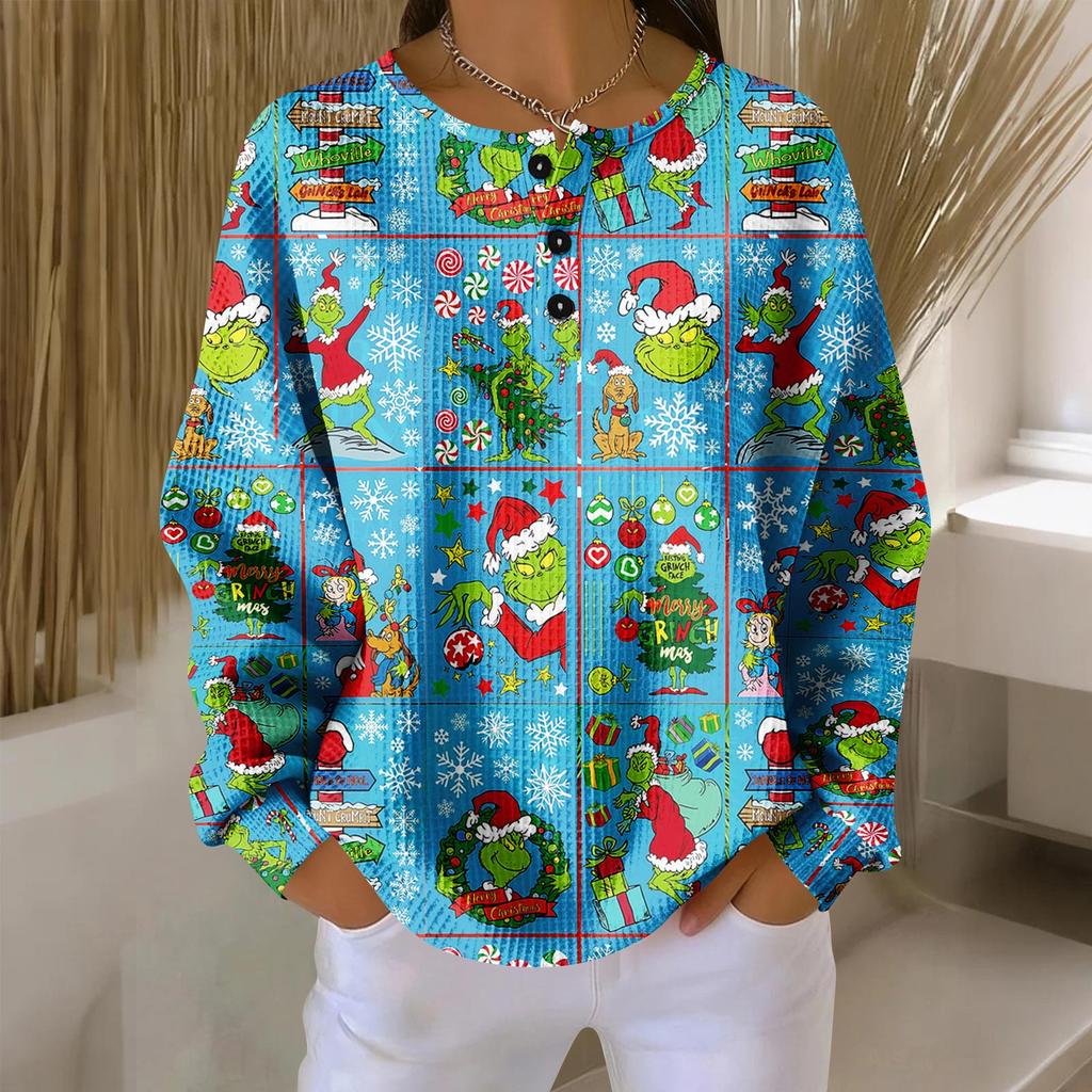 Dámské ležérní košile s dlouhým rukávem, topy na knoflíky s výstřihem do V, volný úplet, podzimní oblíbené pro ženy