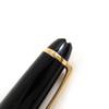 Montblanc Fountain Pen Meisterstück Classic White Star Black Gold 14K Mens Used