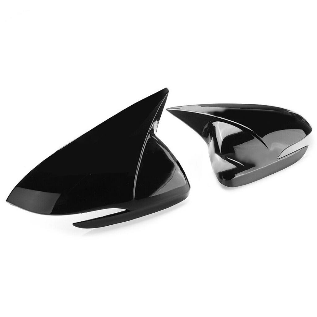 For Hyundai Elantra Avante AD 2016 2017 2019 2020 Rearview Side Mirror Cover Wing Cap  Rear View Case Trim Carbon Fiber