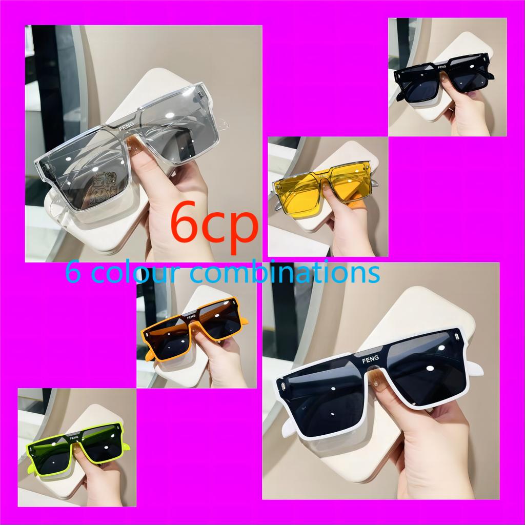 Personalised Large Frame Square Men'S Sunglasses Luxury Brand Designer Classic Women'S Sexy Daily Accessory Street Trend Wearing