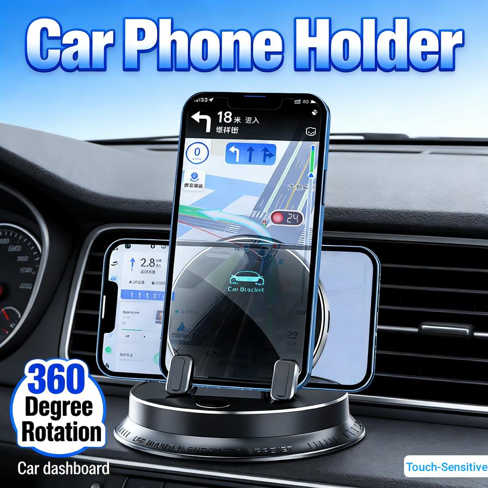 Universal Dashboard Car Phone Holder 360 Degree Rotation Car Phone Mount Phone Bracket for Car Dashboard