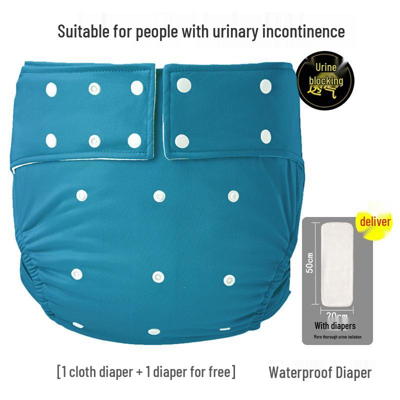 Adjustable Incontinence Protection: Breathable, Anti-Leak Pants for Adults & Bedridden Patients