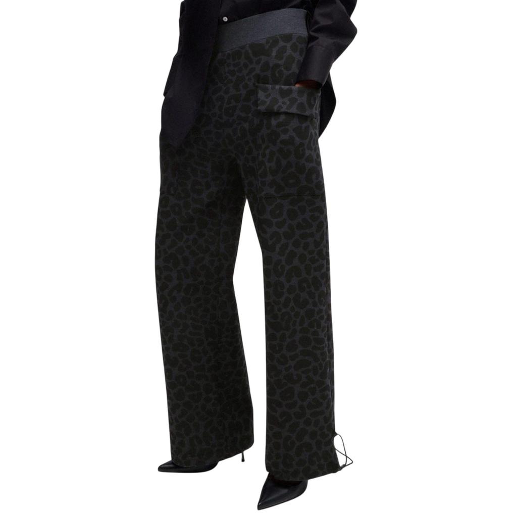 Boss Womens/Ladies Naomi Animal Print Tracksuit Bottoms