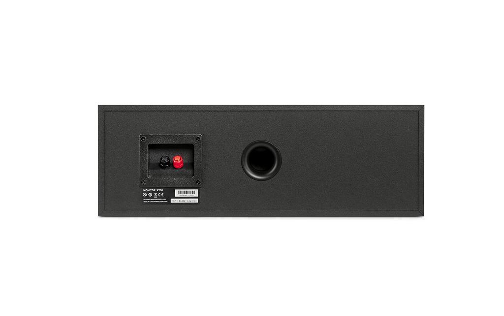 POLK AUDIO Monitor XT-Serie Center-Lautsprecher Mattschwarz MXT30