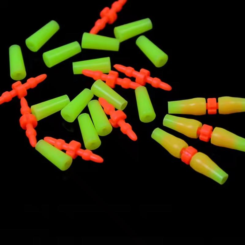 10 Sets Palstic Rock Sea Fishing Anti Wind Bar Cara Rod Bobber Float Stoppers Fishing Tackle Fishing Float Stoppers