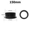 75/100/125/150mm ABS Wall Flange Connector For Ventilation Pipe Air Ducting Connection Household Accessories