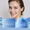 Hyaluronic Acid Moisturizing Capsule Cream Deep Hydration Skin Soothing Improves Texture Barrier Two-Component Moisturizer