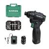 NARION Rechargeable Impact Maximum Torque Lightweight Includes 1 Bit Set and Electric Driver Drill 16.8V Driver, 140N.m, 938g, Charger,