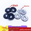 Embossed Black Galvanized Fisheye Countersunk Pan Head Washer