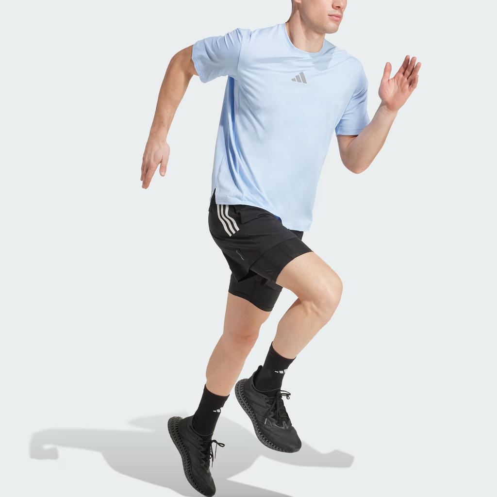 Adidas Climacool SS25 Intensity Quick-Dry Cool Sports Fitness T-Shirt Men Tops JW2558