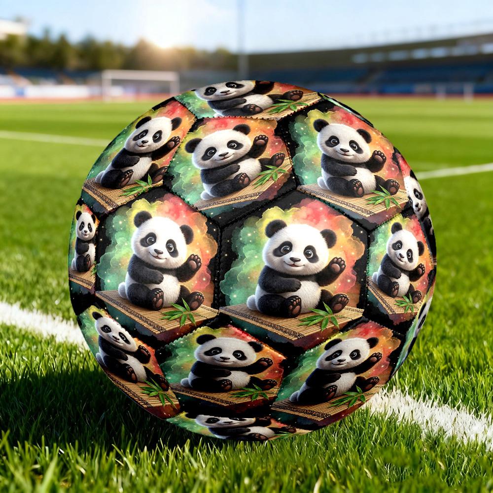 1pc Panda Dreamscape Size 5 Soccer Ball Professional Lightweight Durable Match Training Football Indoor &Outdoor Sports BallTraining Ball Y24