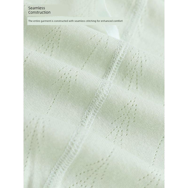 Baby Romper Spring and Autumn Style Pure Cotton Breathable Jacquard Baby Jumpsuit Onesie Home Wear