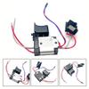 Cordless Electric Drill Trigger Switch with Speed Controller and Dustproof Push Button for Power Tools Replacement