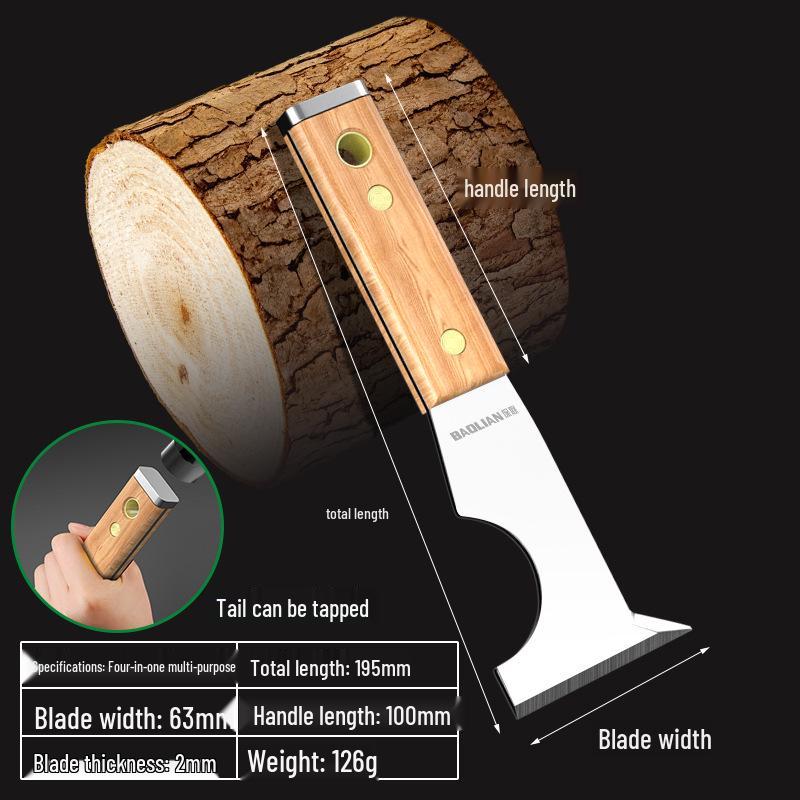 Stainless Steel Putty Knife Scraper for Cleaning, Painting, and Plastering.