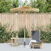 VidaXL Tiki Parasol with Banana Leaf Canopy 150 Cm Bamboo, Garden Parasol, Outdoor Parasol, Parasol of 4108222
