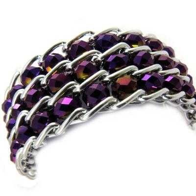 [M2568] – Lila „Scarlett“-Designerarmband
