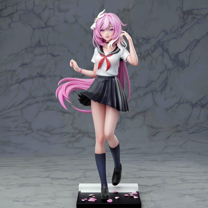 Anime Gioco Dintorni Scrivania Cuter Custodia Ornamento Scuola orm Ailie Second Beau Ragazza Statuetta alla Moda Gioco Collezionabile