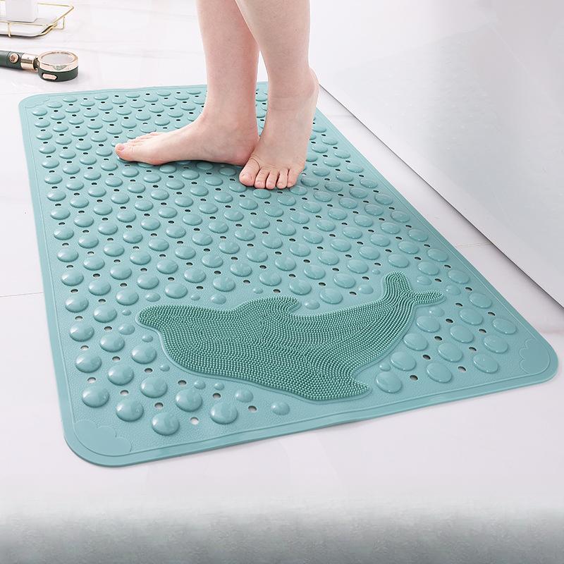 Koupelnová protiskluzová podložka Koupelnová sprchová podložka Sprchový kout Vodotěsná a protipádová podložka na nohy Domácí toaleta s přísavkou Podlahová rohož