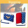 Wonder Woman Studded Chain Crossbody Bags Travel Metal Print Accessory Girl