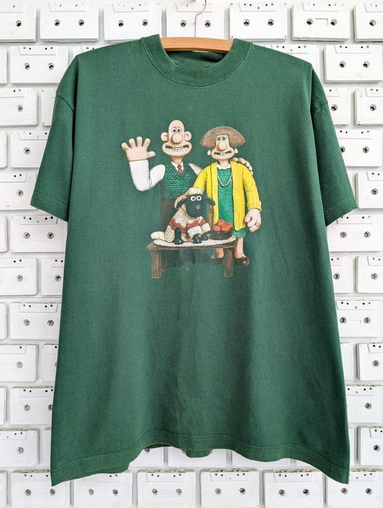 

New Vintage 90s Wallace and Gromit Gift For Fans Unisex S-5XL Shirt SS1832 Unisex T-Shirt S