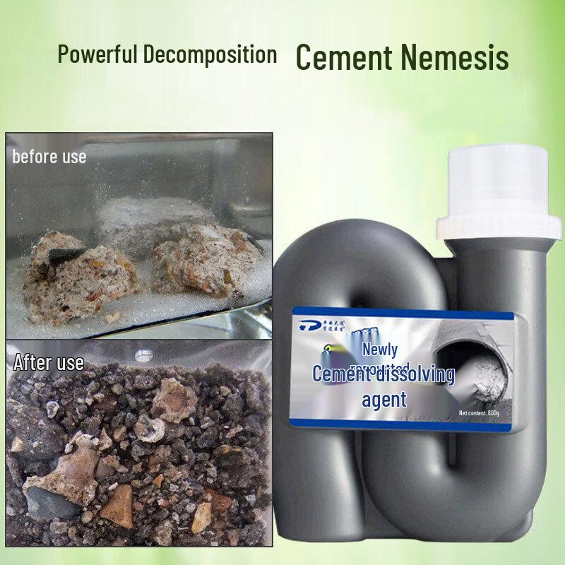 Heavy-Duty Cement Dissolving Drain Cleaner