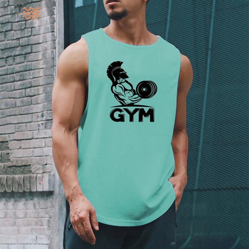 Mrtvý tah Tělocvična Lidská kostra Léto Rychleschnoucí Sportovní Tílko Muži Kulturistika Vesta Síťovina Fitness Košile Bez rukávů Svalové Oblečení