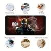 Mouse Pad Desk accessories Game Console Pad Computer Laptop Pad Keyboard Mouse Pad office Pad overlock Marvel Iron Man Cool