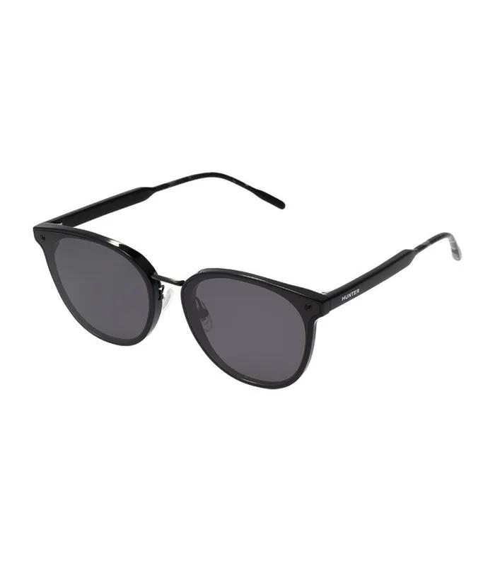 [WOMAN] Flat Bar Round Sunglasses - Black HTB16