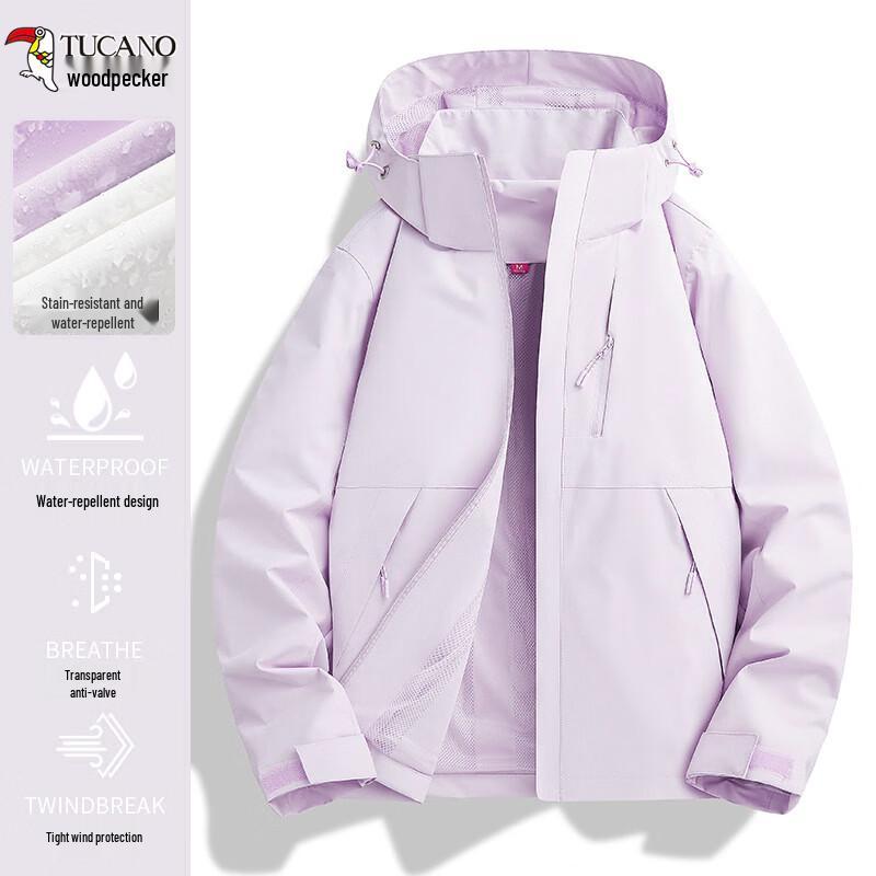 TUCANO Women s Loose Fit Water-Resistant Outdoor Jacket M