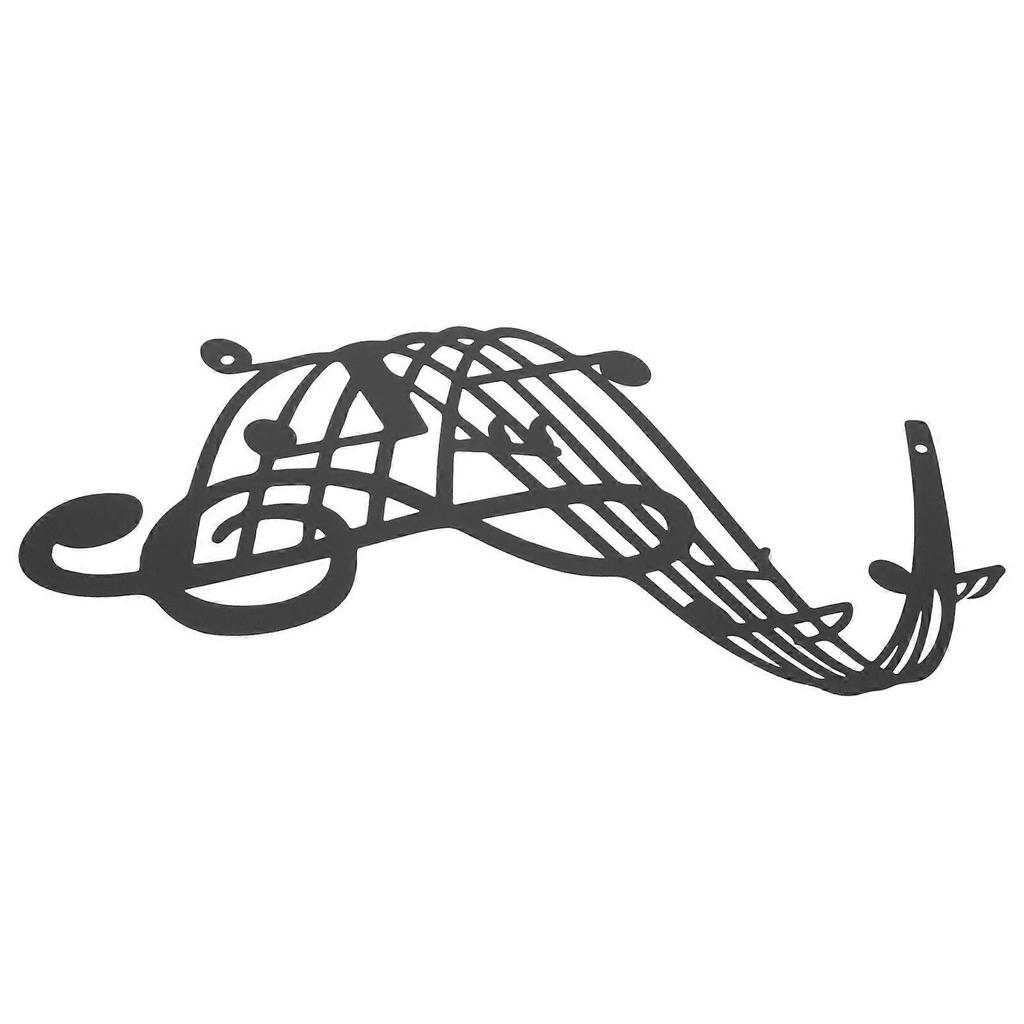 Home Wall Decor Music Note Shape Wall Hanging For 28.00X17.50X0.10CM 1Pcs