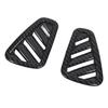 1Pair Dashboard Air Outlet Vent Cover Carbon Fiber Pattern Dashboard Side Air Vent Cover Replacement for Benz A‑Class