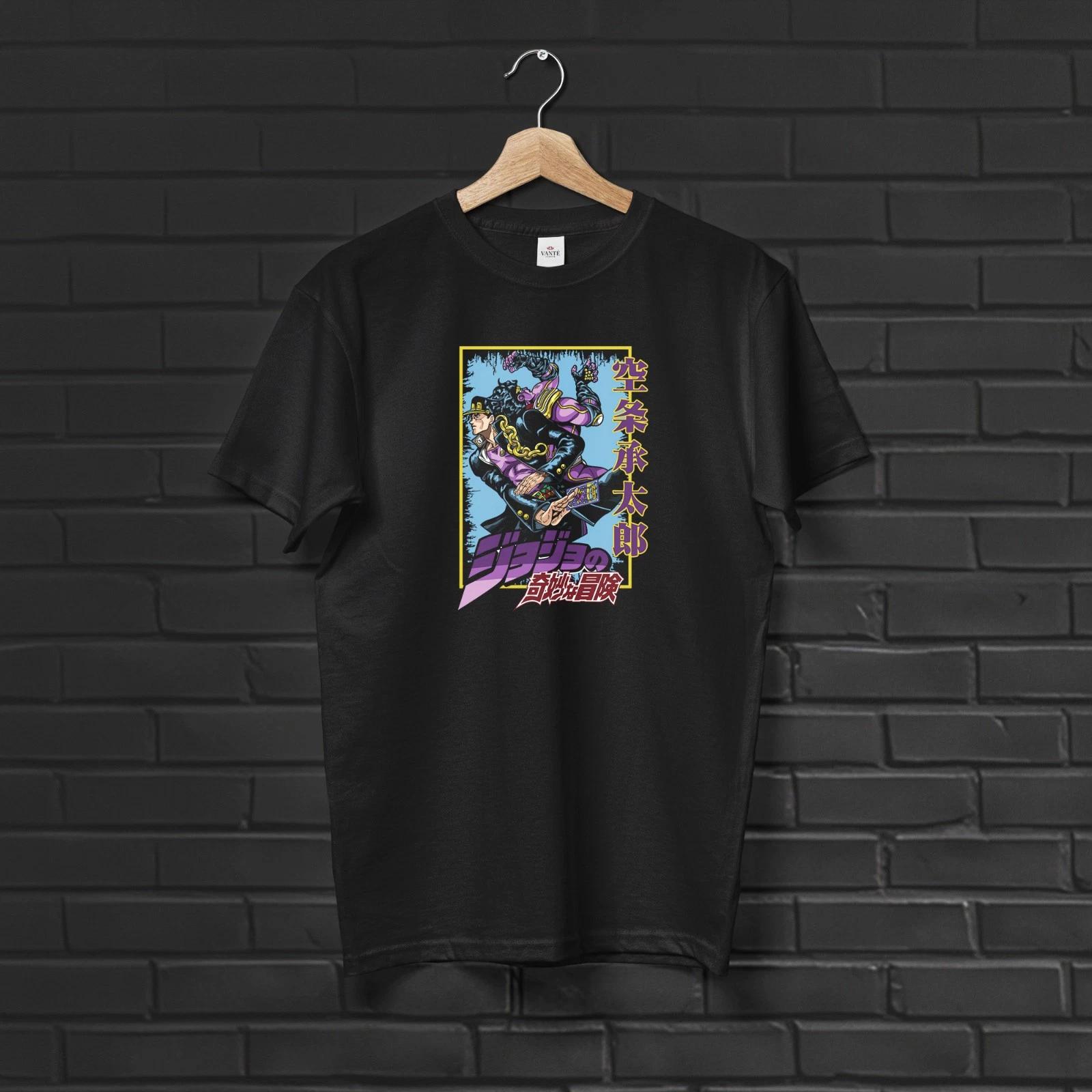 Jotaro Kujo T-Shirt Anime Manga Graphic Tee Mens Unisex Gift S