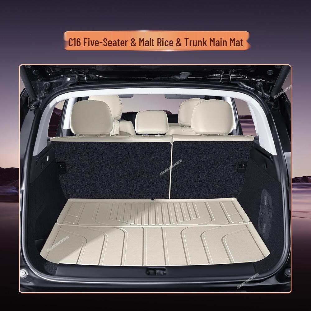 Leapmotor C16 Semi-enclosed Trunk Mat - New Model Interior Carpet