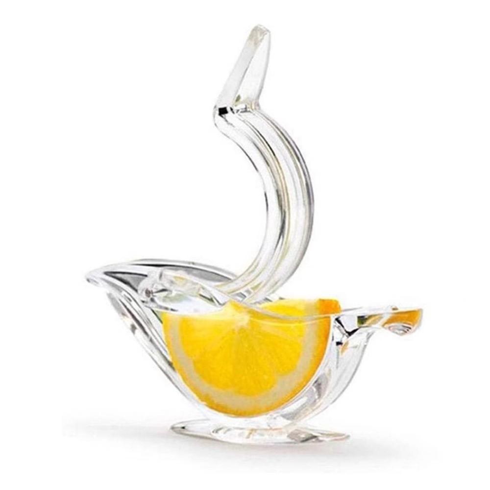 2pcs Transparent Hand Press Squeezer Bird Shape Orange Juicer Durable Fruit Extractor  Fruit Juicing