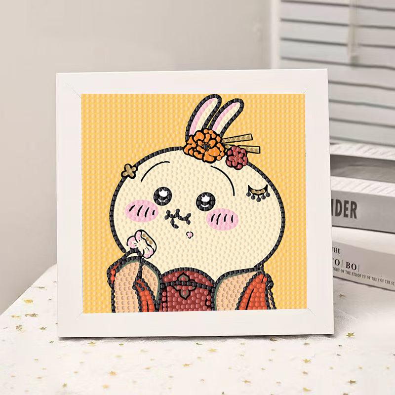 High-End Diamond Painting Diy Van Gogh Starry Sky Cat Creative Handmade Toy Table Decoration Diamond Painting With Frame